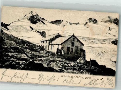 Kürsinger Hütte 1903 Hüttenstempel