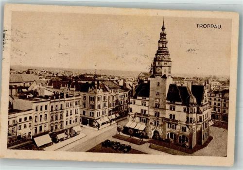 Opava 1920 Rathaus