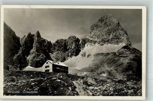 Lamsenjochhütte Hüttenstempel
