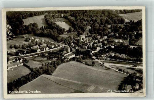 Hermsdorf Fliegeraufnahme des Ortes