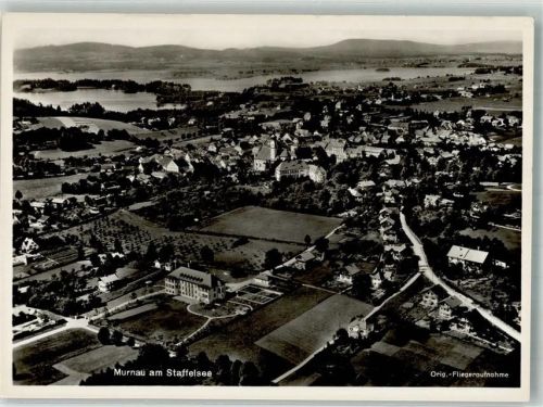 Murnau Fliegeraufnahme Freigeg. d. R.L.M. Nr. 20105/CD/AD 27