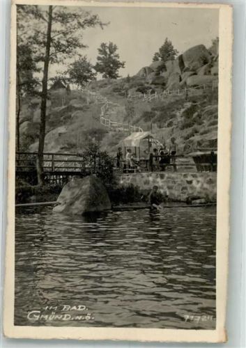 Gmünd 1934 Schwimmbad