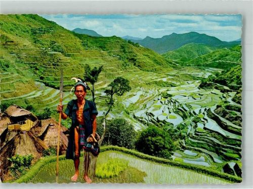 Manila Tracht Reisterrassen
