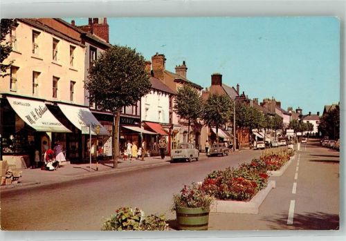 Cockermouth 1968 Geschäft Auto Main Street