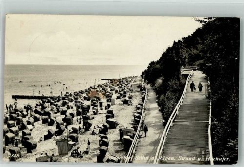 Sellin Strand Hochufer Strandkorb