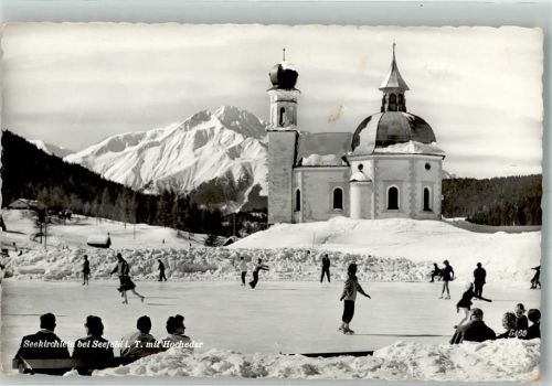 Seefeld Kirche Seekirchlein Eislauf