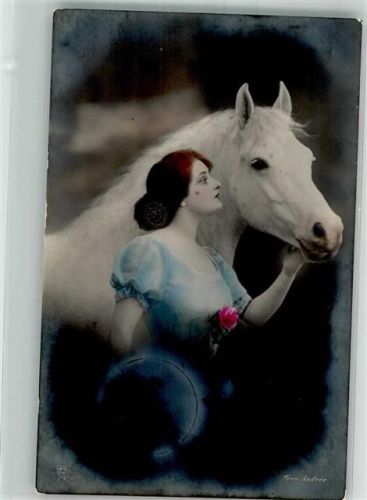 1914 Fern Andree mit Schimmel GG Co 2909