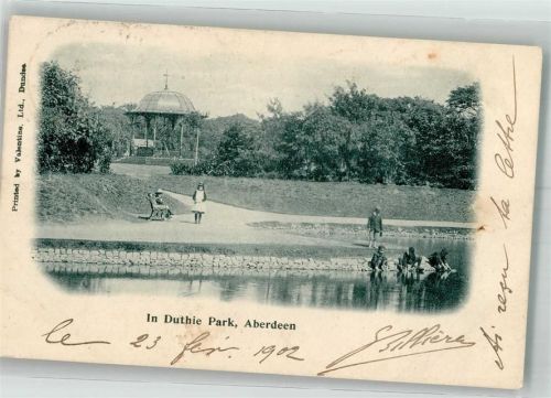 Aberdeen 1902 In Duthie Park