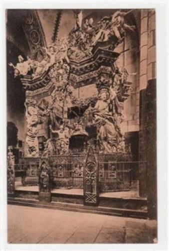 Stralsund Stralsund mit Nicolaikirche Taufkapelle vom Ratsherrn Panson ungelaufen An den Ecke n leichte Abdrücke vom Album. Gute Erhaltung.