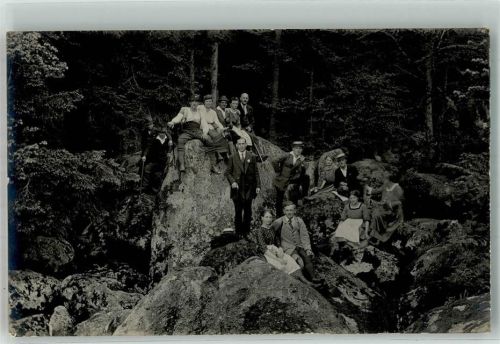 Weiden 1920 Teufelsbutterfass Gruppenfoto Ort handschriftlich