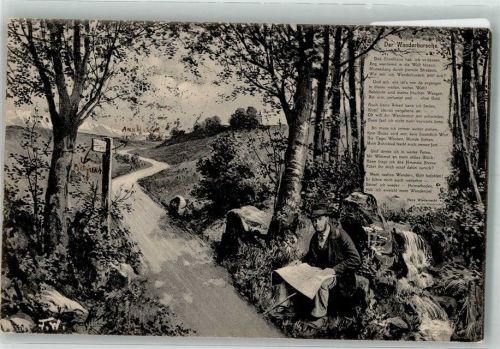 1907 Der Wanderbursche R.-F. B. 3044 Ambulant 29.III.07 120 No. 19