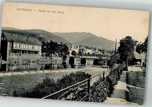 Gernsbach Wehr an der Murg
