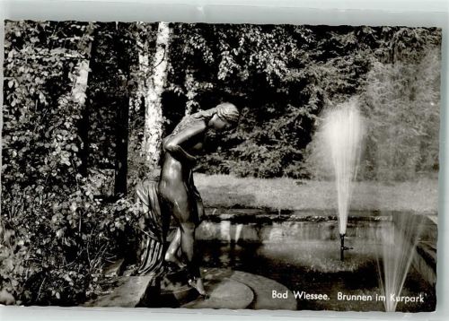 Bad Wiessee Brunnen im Park