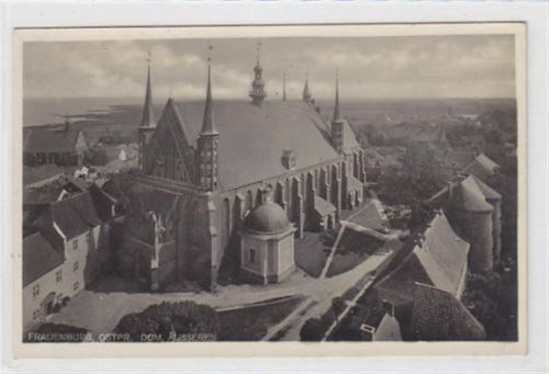 Frauenburg - Frombork / Kreis Braunsberg - Braniewo. äussere vom Dom ungelaufen Rückseite leicht fleckig, sonst gut erhalten.