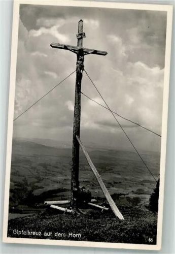 Immenstadt Gipfelkreuz auf dem Immenstädter Horn Fotograf Hipp