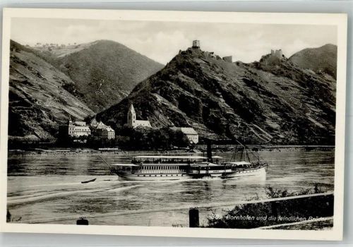 Kamp-Bornhofen Raddampfer und die feindlichen Brüder Rheingold Serie Nr. 38