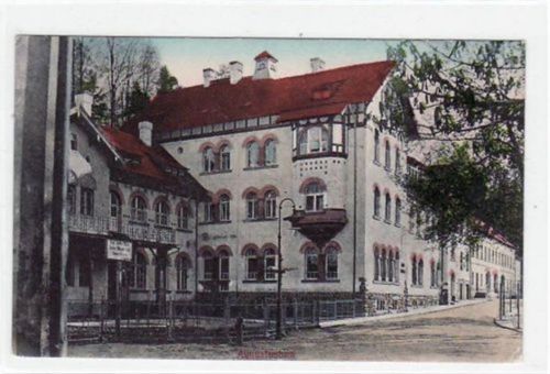Augustusbad mit Badeverwaltung ungelaufen Gute Erhaltung.