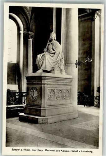 Speyer Grabmal des Kaisers Rudolf v. Habsburg Dom