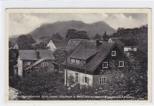 Kurort Gohrisch Luftkurort Gohrisch. Schulheim der Staatl. höheren Mädchen Bildungsanstalt Dresden gelaufen 1939. Gute Erhaltung.
