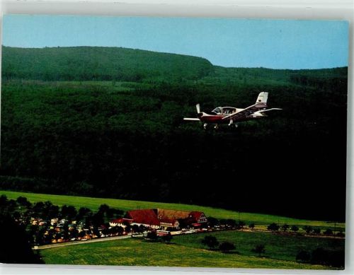 Rüdesheim Flugzeug über dem Hotel Cafe Gasthaus Der Ponyhof Landgut Ebental