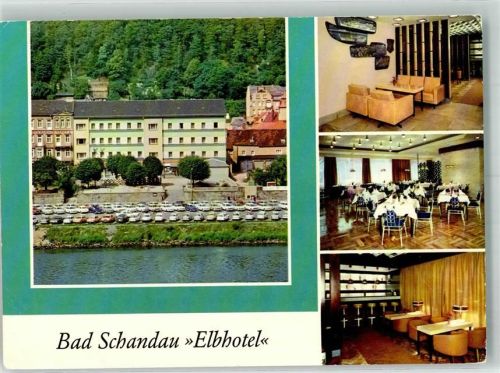 Bad Schandau Elbhotel Fotograf Dick VEB Bild und Heimat
