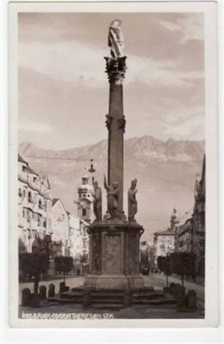 Innsbruck Innsbruck mit Maria Theresienstraße gelaufen von 1932. Gute Erhaltung.