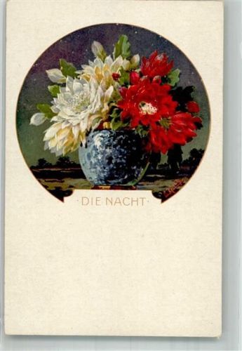 Die Nacht Wenau Delila Künstlerkarte No. 1557
