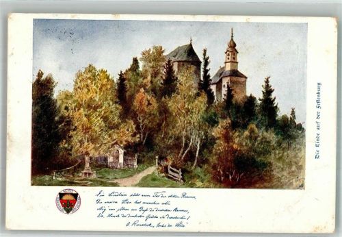 Die Linde auf der Felsenburg Kernstock-Reihe Nr. 4 Karte Nr. 143