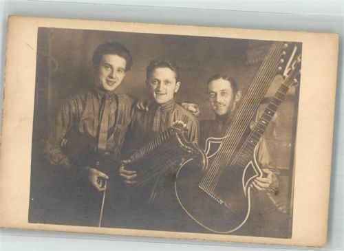 Geige Zither Doppelhals Gitarre