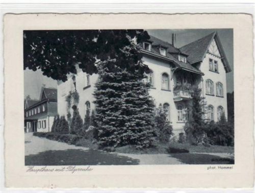 Geisweid mit Erholungsheim Patmos, Haupthaus mit Pilgerruhe ungelaufen Gute Erhaltung.