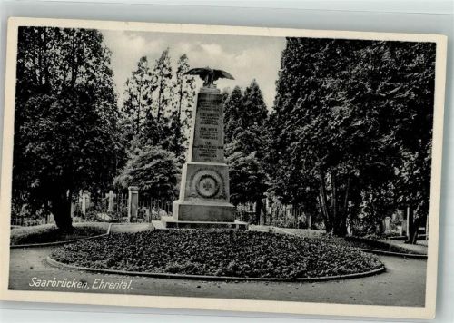 Saarbrücken Kriegerdenkmal im Ehrental