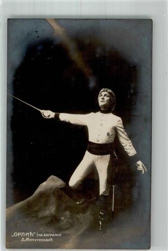 Portrait vom russischen Schauspieler D. Milutinovic