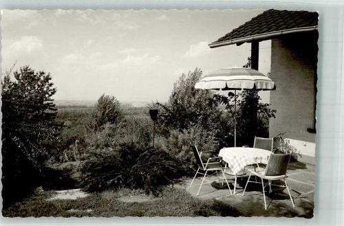 Bamlach Foto Original aus Archiv eines Ansichtskartenverlags Pension Rheinblick