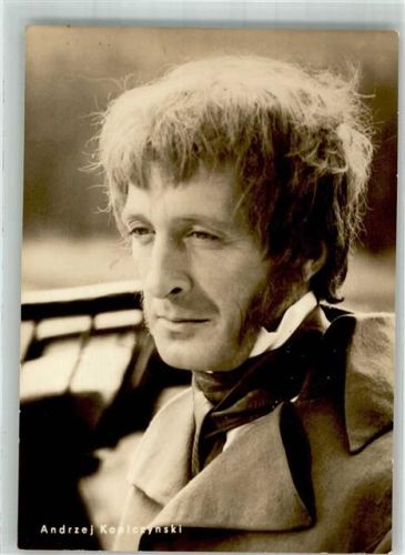 Portrait des Schauspielers Andrzej Kopiczynski Fotograf Blümel Progress Starfoto Nr. 12/73