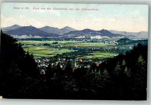 Bonn 1917 Siebengebirge