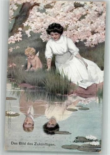 1913 Bild des Zukünftigen Engel Novitas Nr. 20556