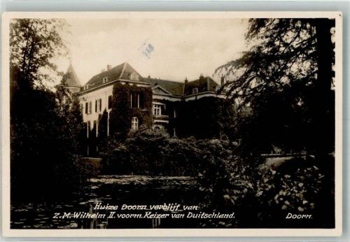 Doorn 1929 Haus Doorn Domizil des Kaisers nach seiner Abdankung