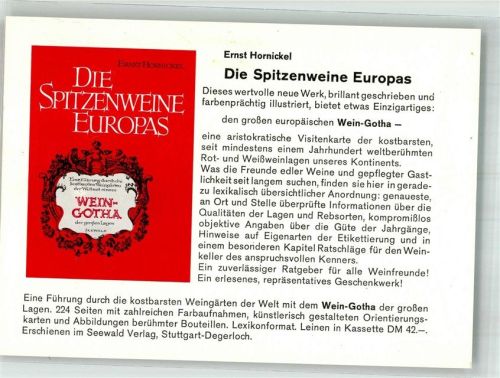 Neustadt Buch Die Spitzenweine Europas von Ernst Hornickel Fachzeitung Das Weinblatt