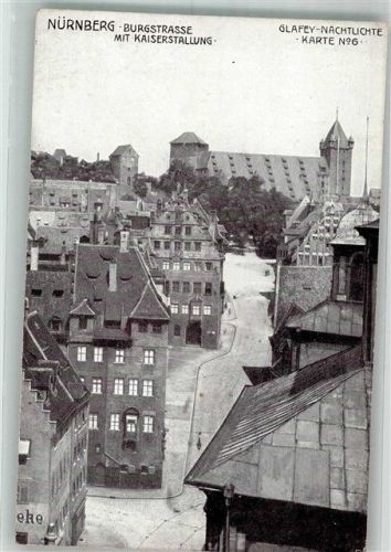 Nürnberg Burggasse m. Kaiserstallung Verpflegungsstation a. Hauptbahnhof