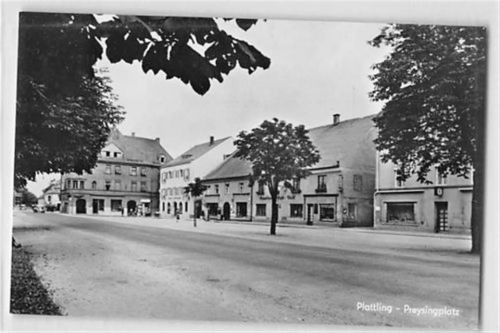 Plattling Plattling. Preysingplatz ungelaufen Gute Erhaltung.