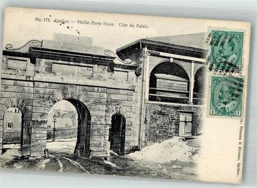 Quebec 1909 Briefmarke Bildseite