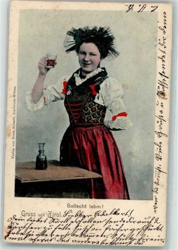 1902 Tracht Tirol