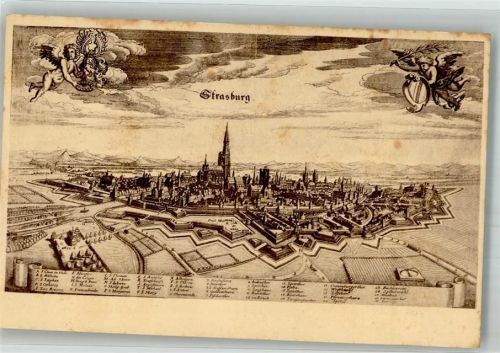 Strasbourg Stich auf AK