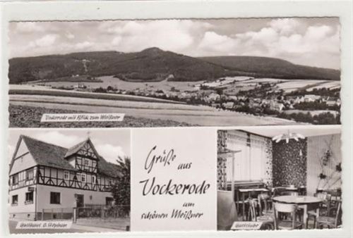 Vockerode am schönen Meißner mit Gasthaus O. Stephan ungelaufen Sehr gut erhalten.