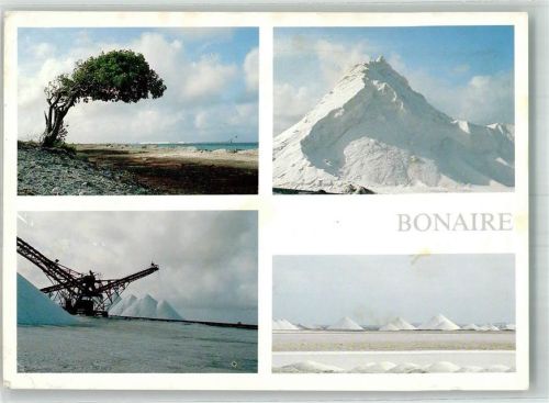 Willemstad 1987 Salz Produktion Bonaire