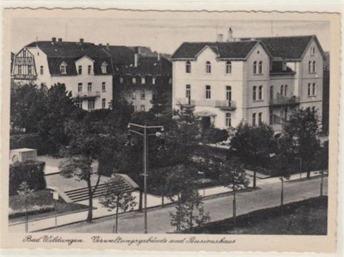 Bad Wildungen Bad Wildungen. Verwaltungsgebäude Pensionshaus ungelaufen Gute Erhaltung.