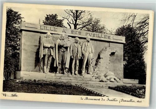 Lille Denkmal Monument des Fusillés