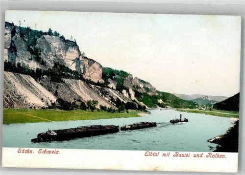 Bastei Elbtal mit Bastei und Rathen Verlag Degenkolb No. 136