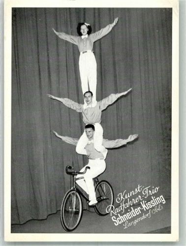 Langendorf Kunst-Radfahrer-Trio Schneider-Kissling