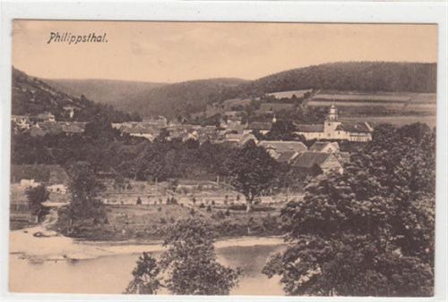 Philippsthal. Gesamtansicht ungelaufen Gute Erhaltung.